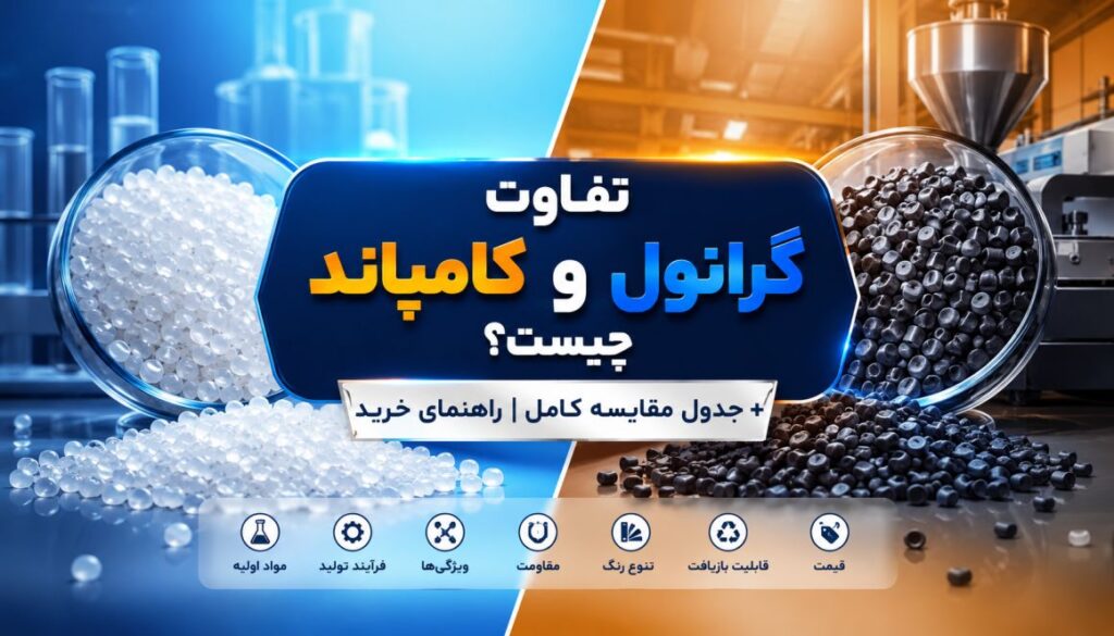 تفاوت گرانول و کامپاند