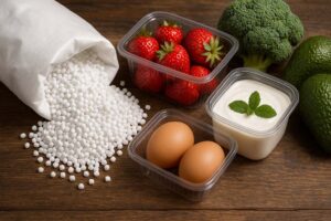 مزایای استفاده از مستربچ سفید برای بسته‌بندی غذایی پلاستیکی