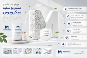 مزایای استفاده از مستربچ سفید میکروپرس