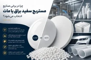 صنایع استفاده کننده از مستربچ سفید براق و مات