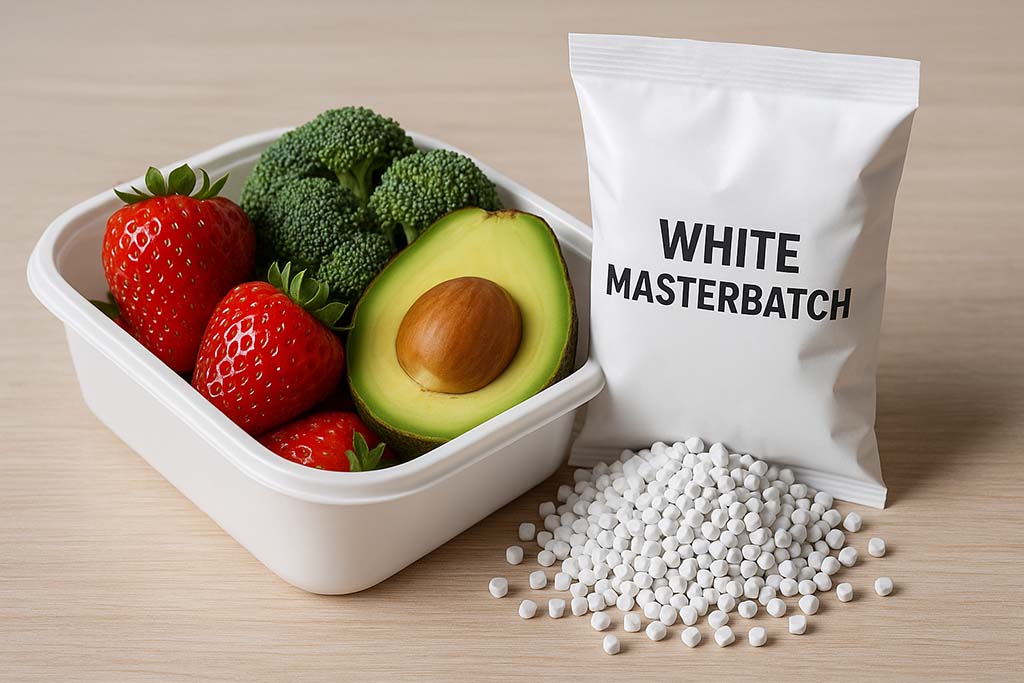 کاربردهای مستربچ سفید برای بسته‌بندی غذایی پلاستیکی