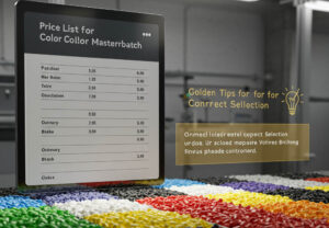 مقایسه قیمت مستربچ رنگی ایرانی و وارداتی