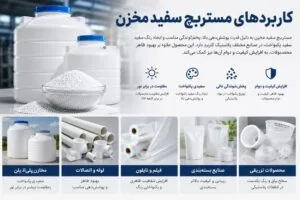 کاربرد مستربچ سفید مخزن